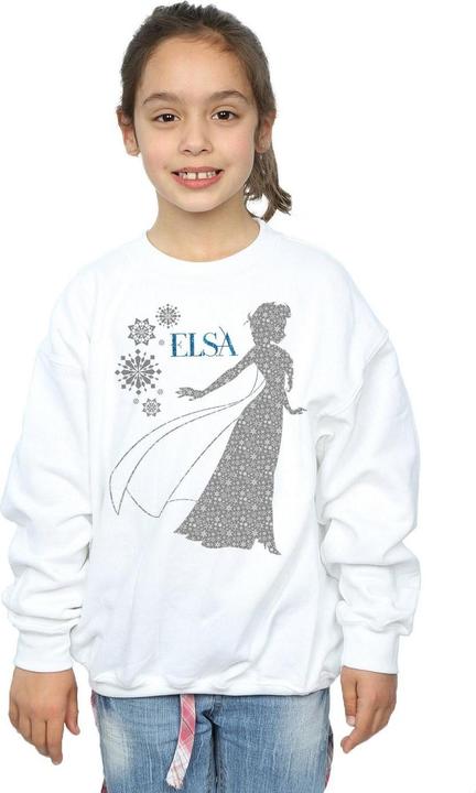 Image du produit Disney - Sweat FROZEN ELSA CHRISTMAS SILHOUETTE - Fille (140, 146)