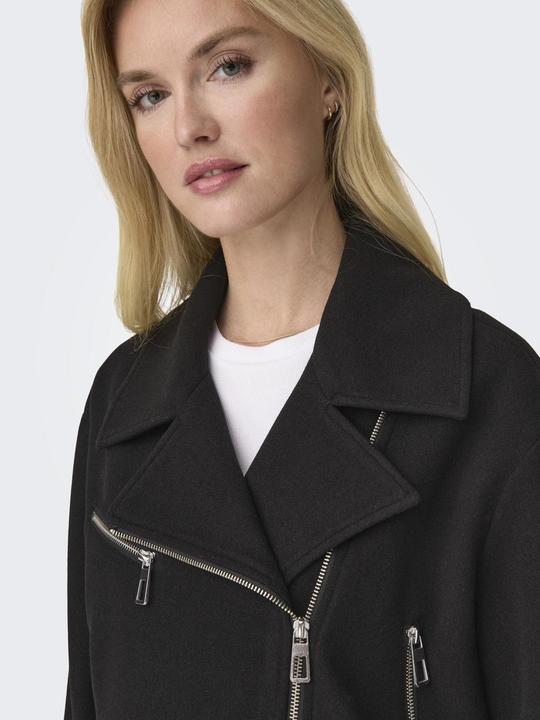Produktbild Only Fly-Away Kragen Jacke Bikerjacke in Lederoptik (XL)