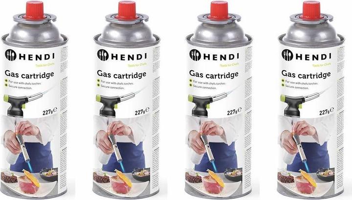 Image du produit Hendi Cartouches de gaz, lot de 4
