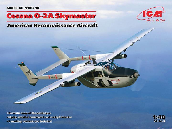Produktbild ICM Cessna O-2A Skymaster,American Reconnaissance Aircraft