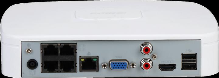 Produktbild Dahua NET VIDEO RECORDER 4CH 4POE/NVR4104-P-EI (Netzwerk Videorecorder (NVR))