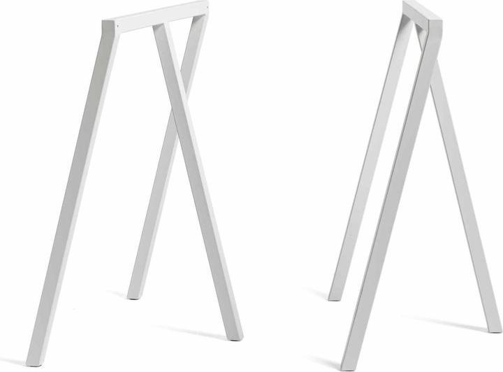 weiss pulverbeschichtet