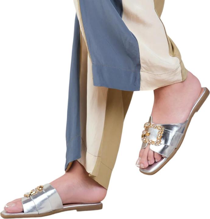 Produktbild Where's That From Sandalen Galaxy Strassbesatz Kunstleder (37)