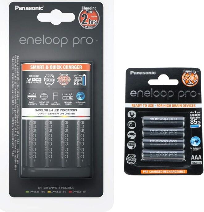 Panasonic eneloop pro starter bundle