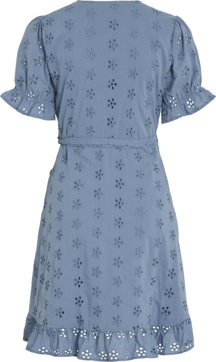 Actual product image Vila Short Sleeve Wrap Dress (38)