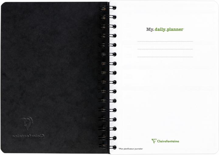 Immagine prodotto Biella CLAIREFON Agenda AgeBag senza data 782391C my Daily 125 fogli nero A5 (14,8 x 21 cm)