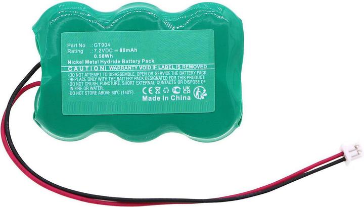 Produktbild CoreParts Battery for Getronic Siren (1 Stk., 80 mAh)