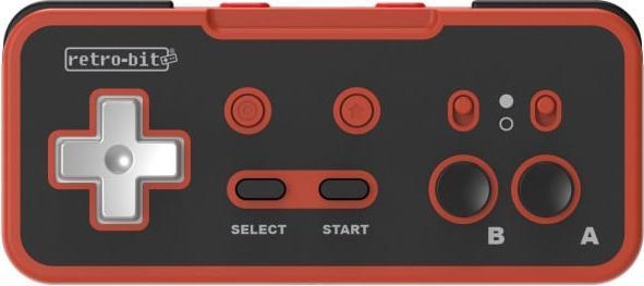 Actual product image retro-bit Origin8 2.4 GHz Wireless Controller For Nintendo Switch & NES - USB & NES receivers includ