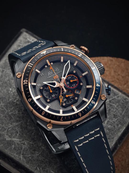 Image du produit AVI-8 AV-4100-07 Hawker Hunter Dual Time (Chronographe)