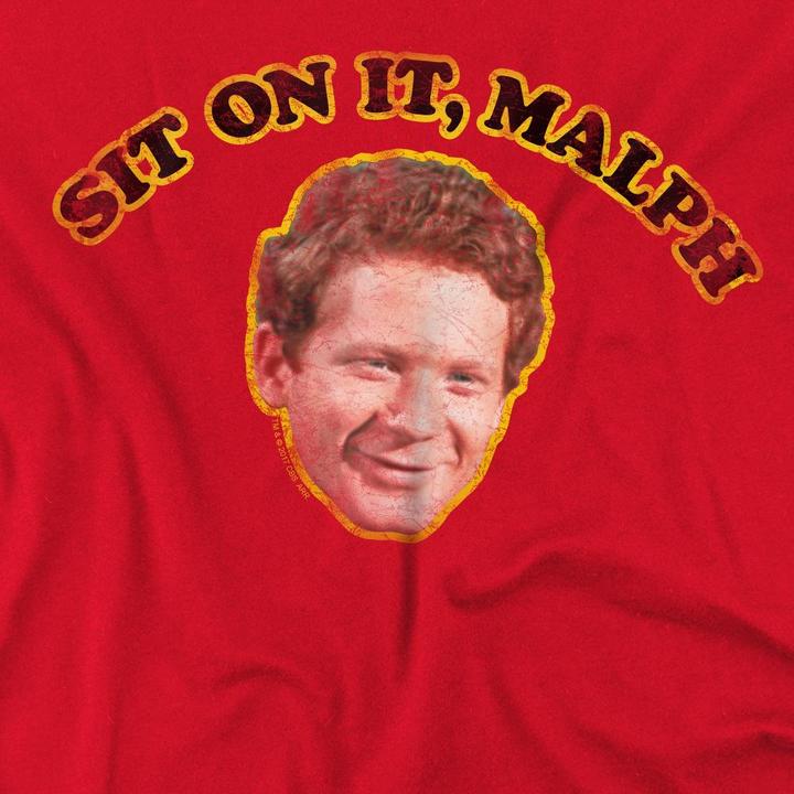 Actual product image Happy Days Mens Sit on it Malph T-Shirt (XXL)