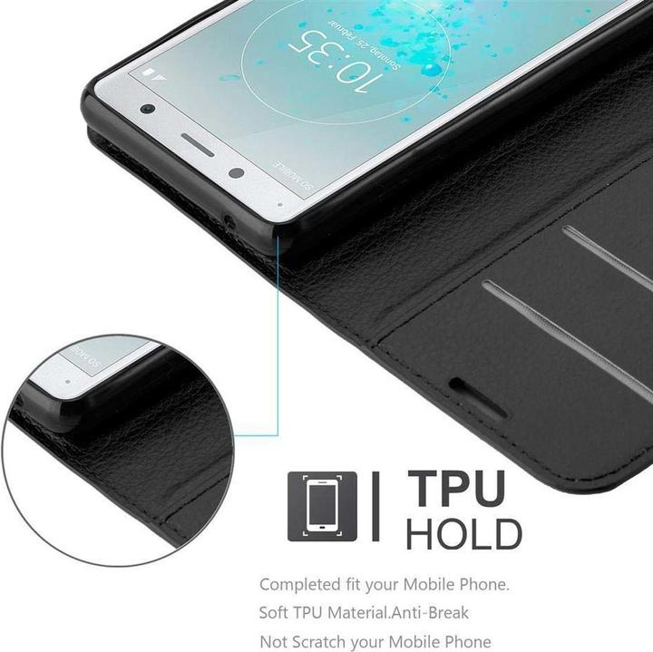 Actual product image Cadorabo Book with stand function cover (Sony Xperia XZ2 Compact)