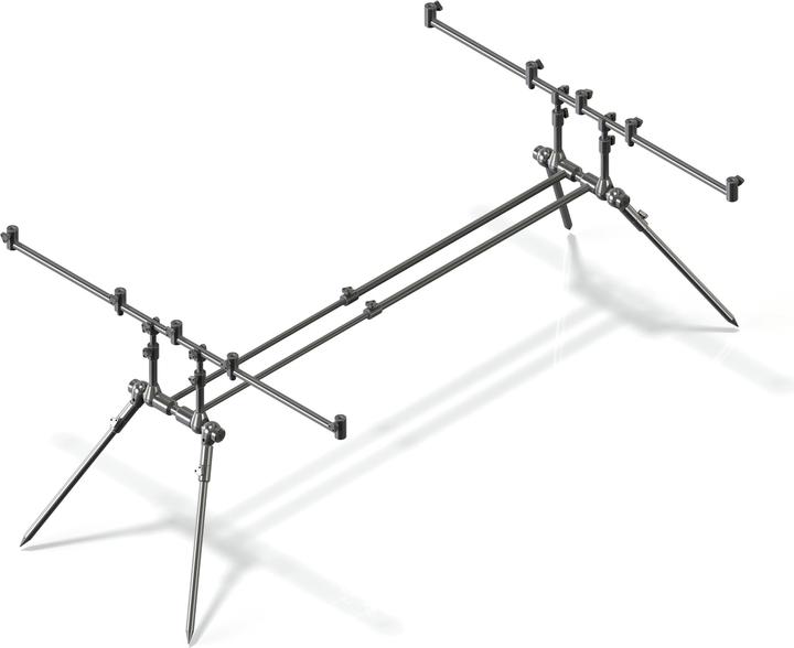Actual product image Carp Spirit stainless steel rod pode 3-4 rods