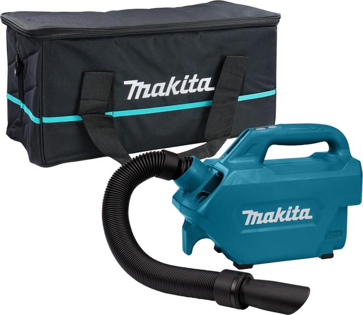 Actual product image Makita DCL 184 Z Akku Staubsauger 18 V 54 mbar 0,5 l + Transporttasche - ohne Akku, ohne Ladegerät