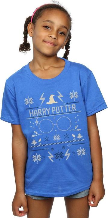 Immagine prodotto Christmas Pattern Maglietta Ragazze (152, 158)