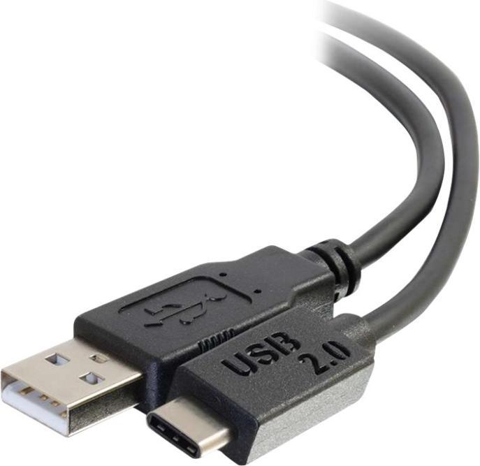 Produktbild C2G USB-Kabel 24-Pin-USB Typ C (M) (2 m, USB 2.0)