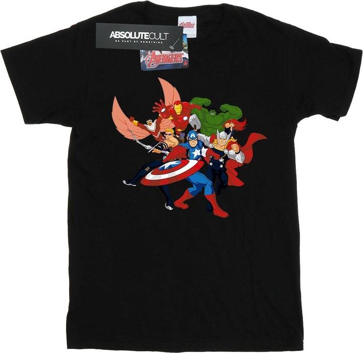 Image du produit Mens Avengers Assemble Comic Team T-Shirt (M)