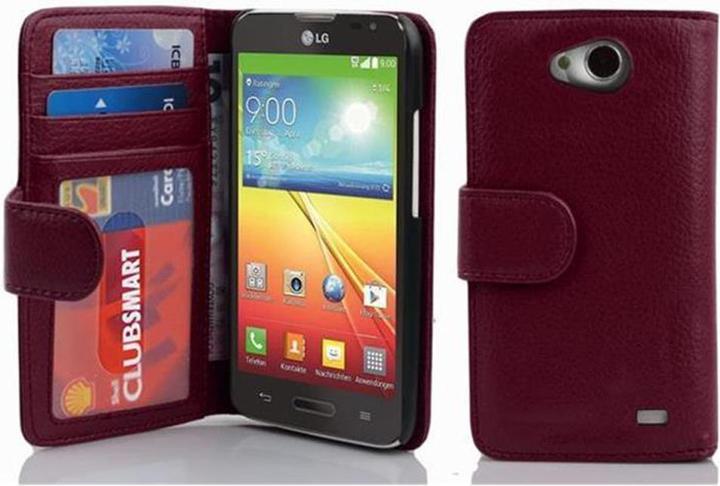 Image du produit Cadorabo Book avec 3 pochettes pour cartes Couverture (LG L70)