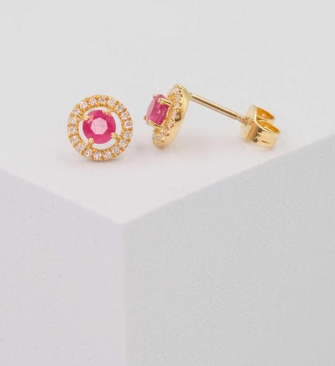 Image du produit Muau Boucles d'oreilles (Or rose 750/18K)