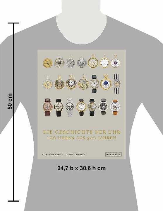 Produktbild Die Geschichte der Uhr (Deutsch, Alexander Barter, Daryn Schnipper, 2023)
