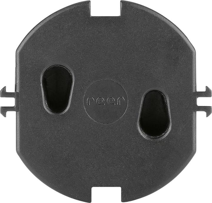 Actual product image Reer Socket cap black 5pcs