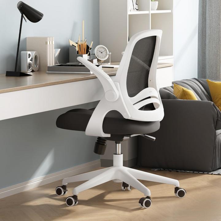 Actual product image Hbada Desk Chair, White