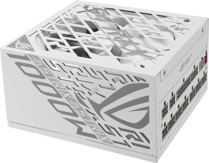Productafbeelding ASUS ROG Strix 1000P White Gaming Netzteil, 80+ Platinum, Modular, 135 mm Lüfter (1000 W)