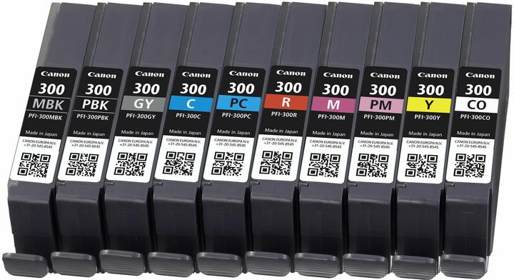 Actual product image Canon PFI-300 Y yellow (Y)