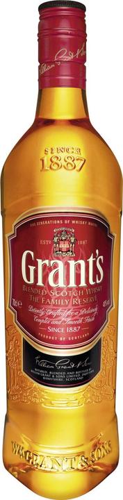 Immagine prodotto Grant's Riserva familiare (Whisky scozzese, Miscelato Whisky, 1 x 70 cl)