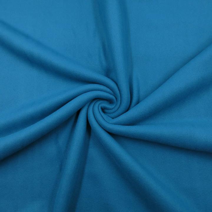 Image du produit Stoffrestposten Premium Fleece - pétrole - vente minimale : 1 mètre