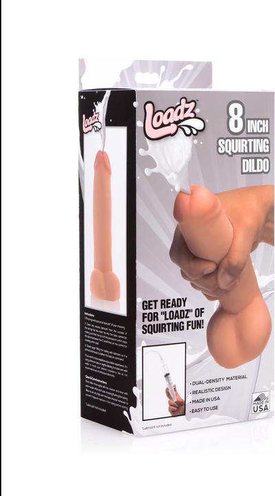 Actual product image XR Brands Dual Density Squirting Dildo