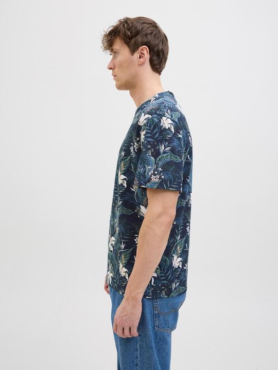 Actual product image Jack & Jones Jjebryan Aop Tee S/S O-Neck Sn (XS)