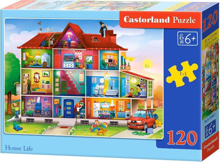 Castorland House Life Puzzle 120 pieces (120 pieces)
