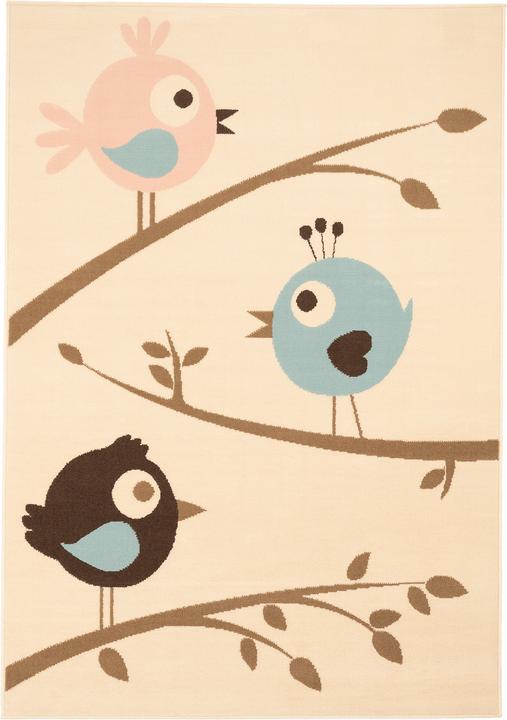 Actual product image Pergamon Children's carpet Trendline Birds (185 x 270 cm)