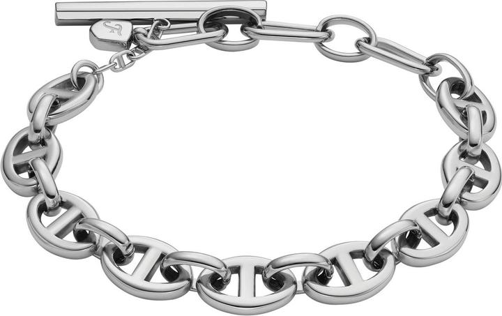Fossil Bracciale Heritage (15 cm, Acciaio inossidabile)