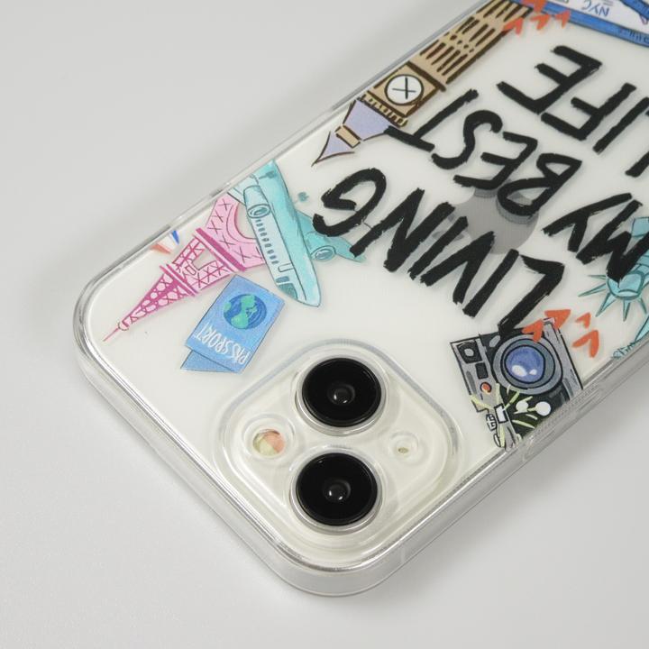 Actual product image PhoneLook Cover it Silicone Cover Living my best Life (Apple iPhone 14)