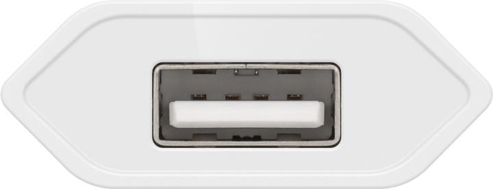 Actual product image Goobay USB A Charger Slim with Apple Lightning Cable (5 W)