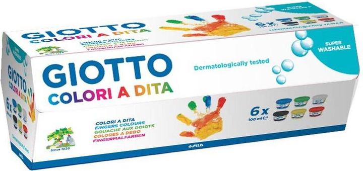 Image du produit Giotto Peinture au doigt (Multicolore, 100 ml)