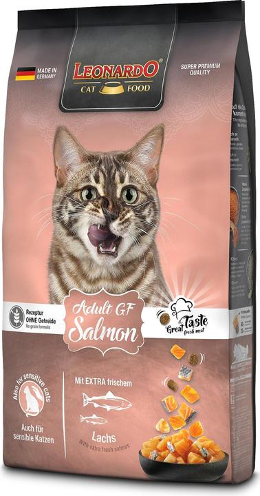 Immagine prodotto Leonardo Cat Food Salmone adulto senza cereali (Adulto, 1 pz., 7500 g)