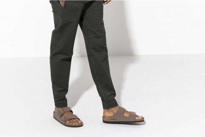 Actual product image Birkenstock Arizona Birko-Flor Nubuck Normal (42)
