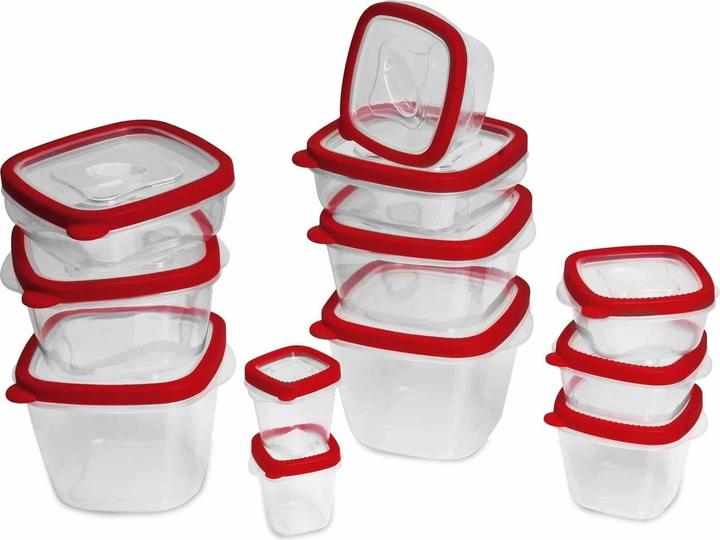 Image du produit Boîte de rangement pour aliments 24pcs PP (1.70 l)