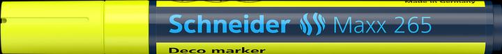 Actual product image Schneider MAXX 265 chalk pen (e) (Yellow, 3 mm, 10 x)