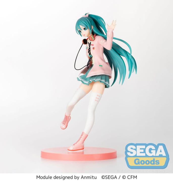 Image du produit Sega Hatsune Miku Project DIVA Arcade SPM Statue PVC Hatsune Miku Ribbon Girl 24 cm