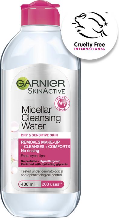 Garnier Skin Active Micellar Cleansing Water for dry skin - 400ml (Mizellenwasser, 400 ml)