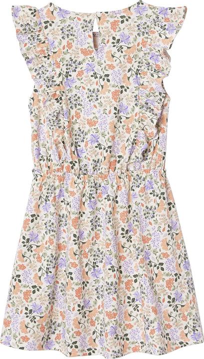 Image du produit Vertbaudet Bedrucktes Mädchen Jerseykleid mit Volantärmeln (92)