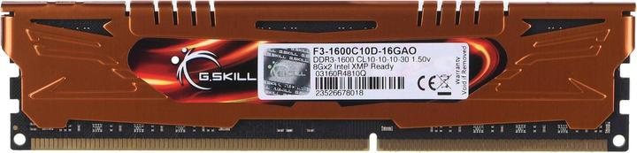 Produktbild G.Skill 16GB PC3-12800 Kit Speichermodul 2 x 8 GB DDR3 1600 MHz (2 x 8GB, 1600 MHz, DDR3-RAM, DIMM)