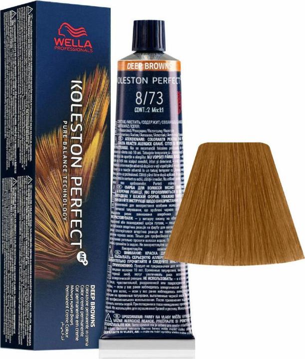 Actual product image Wella Koleston Perfect ME+ Deep Browns 8/73 60ml (8/73)