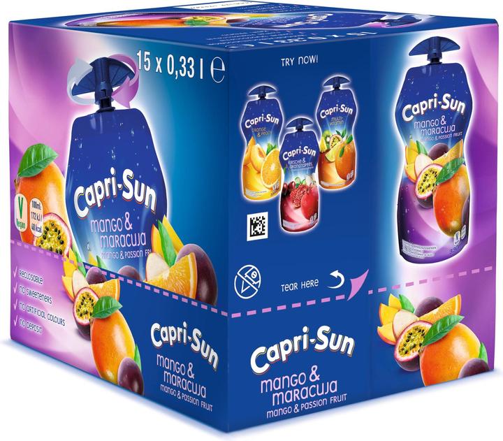 Produktbild Capri-Sonne Mango-Maracuja (15 x 33 cl)