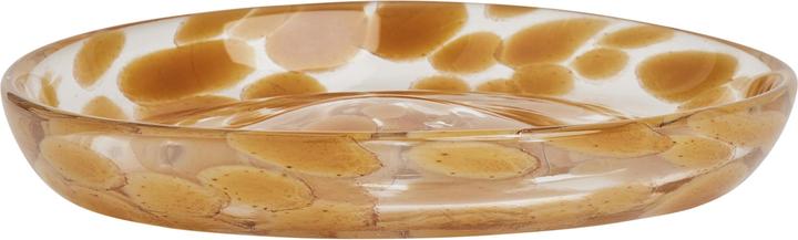 Actual product image Oyoy Breakfast & Dessert Plate Jali 1 piece,Amber (1 x, 15.60 cm)