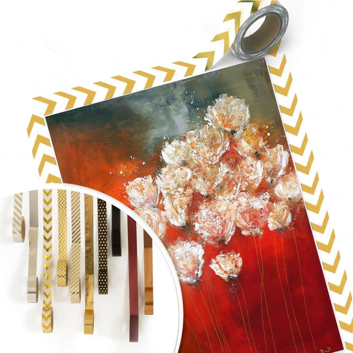 Actual product image Trenddeko Melz - Wild Poppy (30 x 40 cm)
