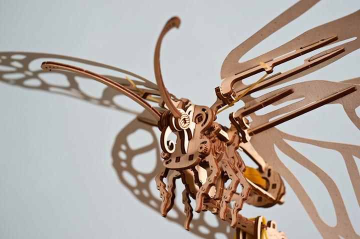 Actual product image Ugears Mechanical butterfly (161 pieces)